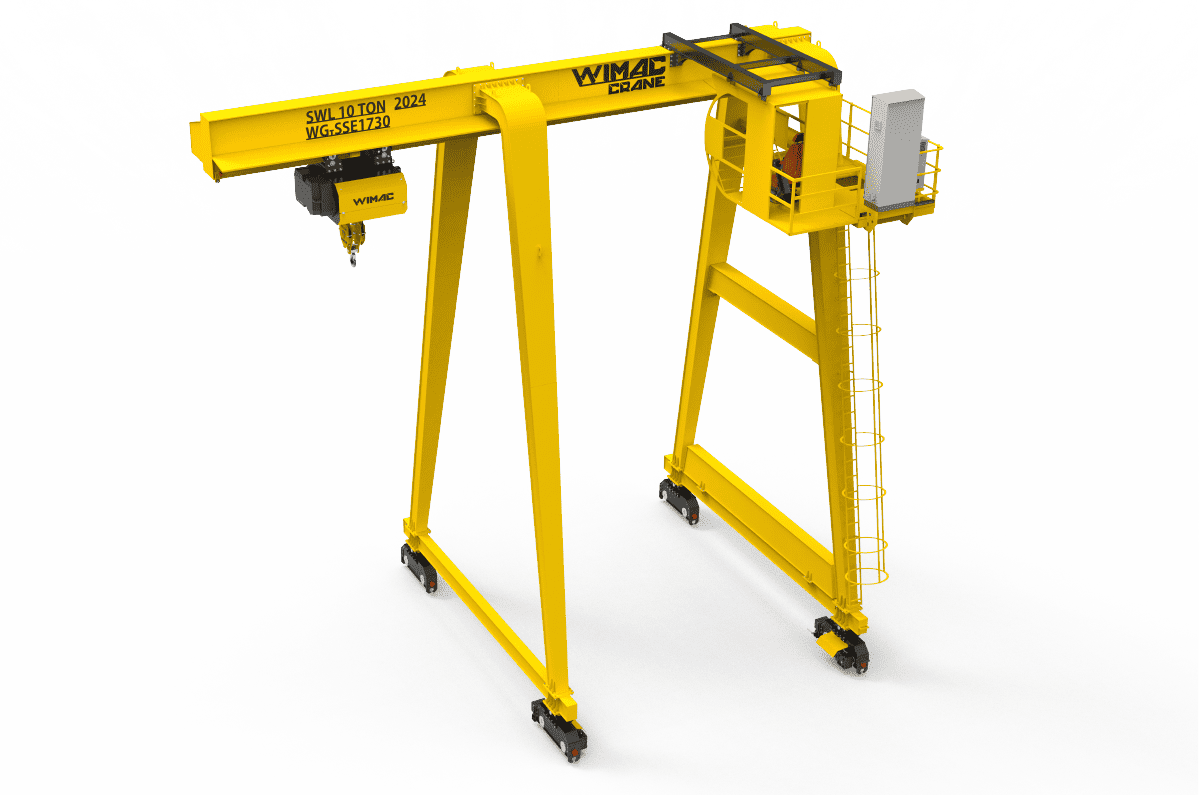 Gantry Crane Single Girder dengan Cantilever