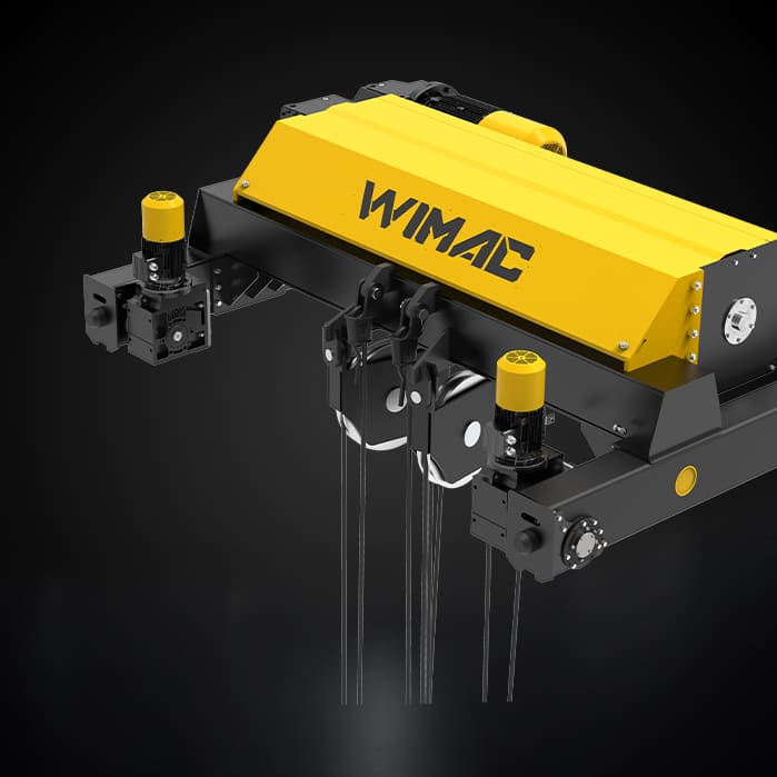 Wire rope hoist untuk overhead crane double girder - Hoist elektrik Turki