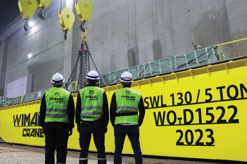 Pabrik Produksi Wimac Crane di Konya Turki - Produksi Overhead Crane