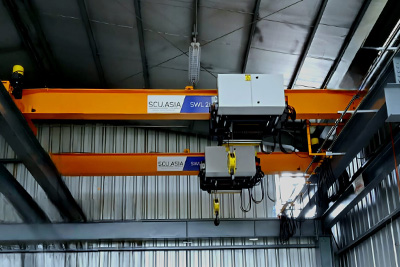 Overhead crane untuk pabrik baja dan pengolahan logam