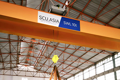 Overhead crane proses industri dirancang untuk pengangkatan intensif dan berulang